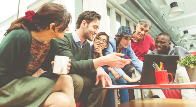 liderança, grupo, equipe, time