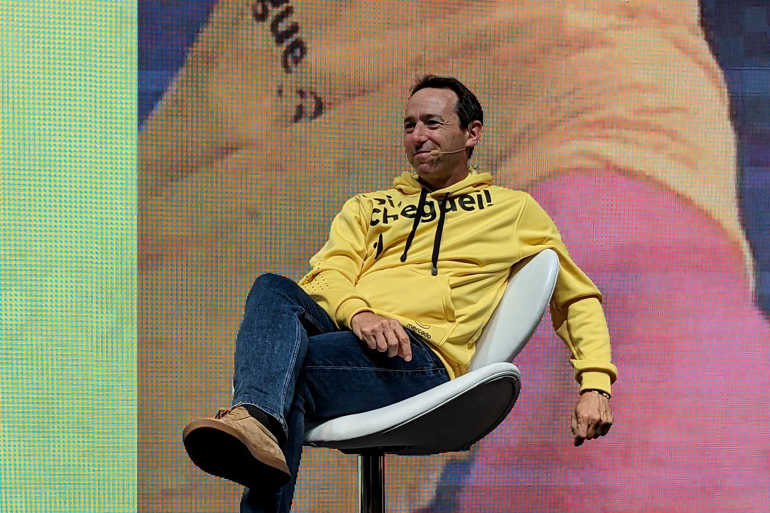 Marcos Galperin, CEO do Mercado Livre, durante coletiva de imprensa no Mercado Livre Experience, em São Paulo