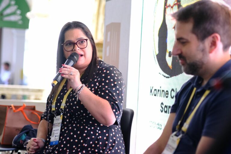 Karine Chaves (Junto Seguros) e Mauricio Mazza