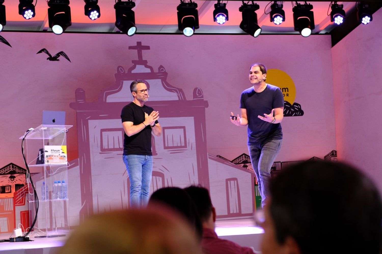 Dante Freitas e Renan Hannouche, da Singularity University