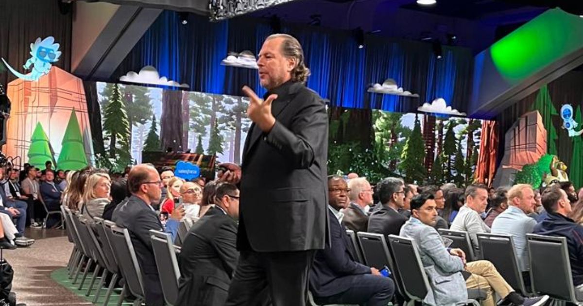 Marc Benioff, CEO da Salesforce. Foto: Divulgação