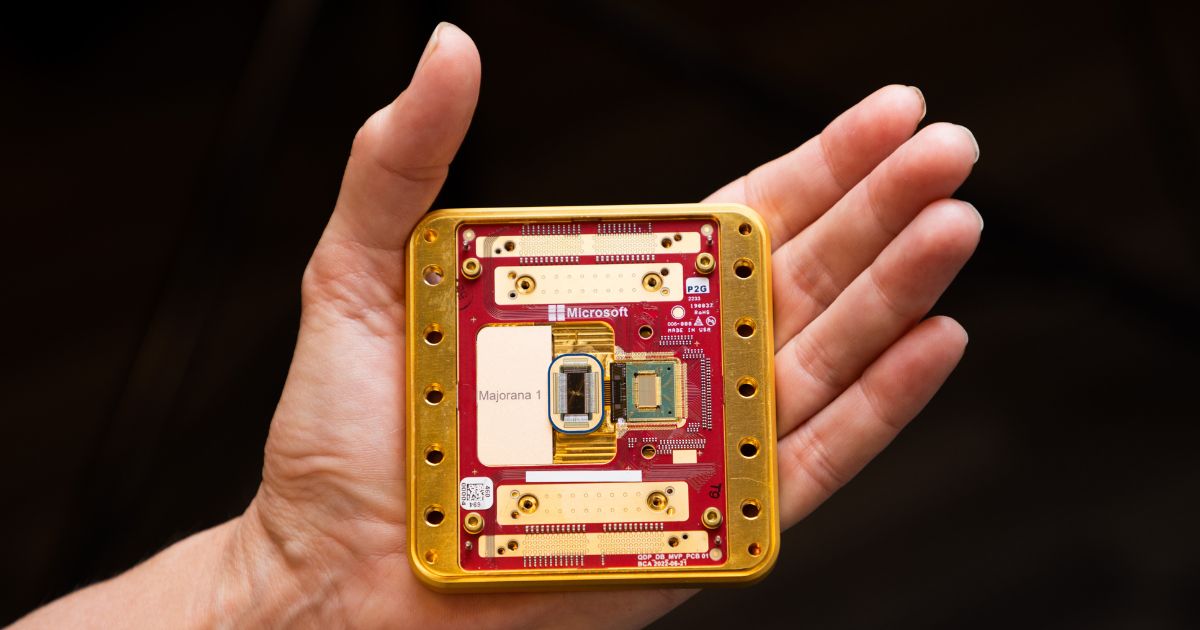 Majorana 1, da Microsoft, que acelera a computação quântica