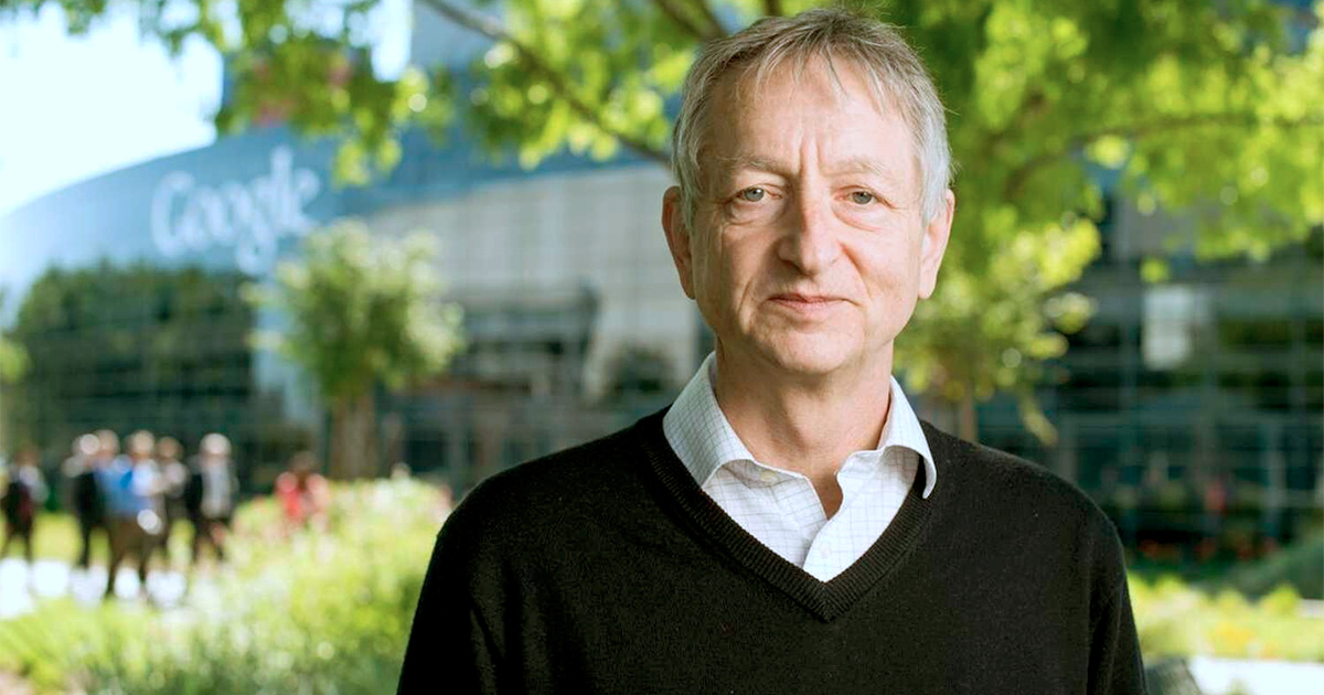 Geoffrey Hinton, o “padrinho da IA”, alerta dos riscos de se criar sistemas que não consigamos entender ou controlar - Foto: reprodução (desligar a IA)