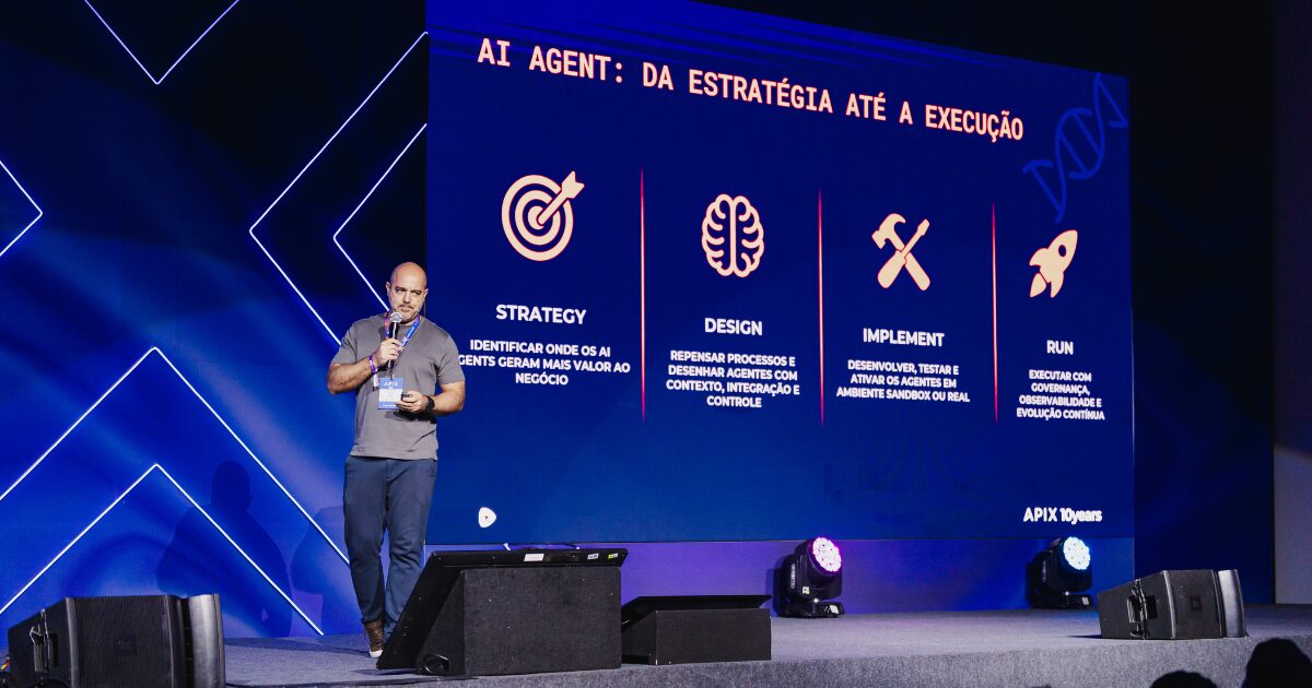 Fábio Rosato, Diretor Executivo na Sensedia falando sobre IA como Infraestrutura